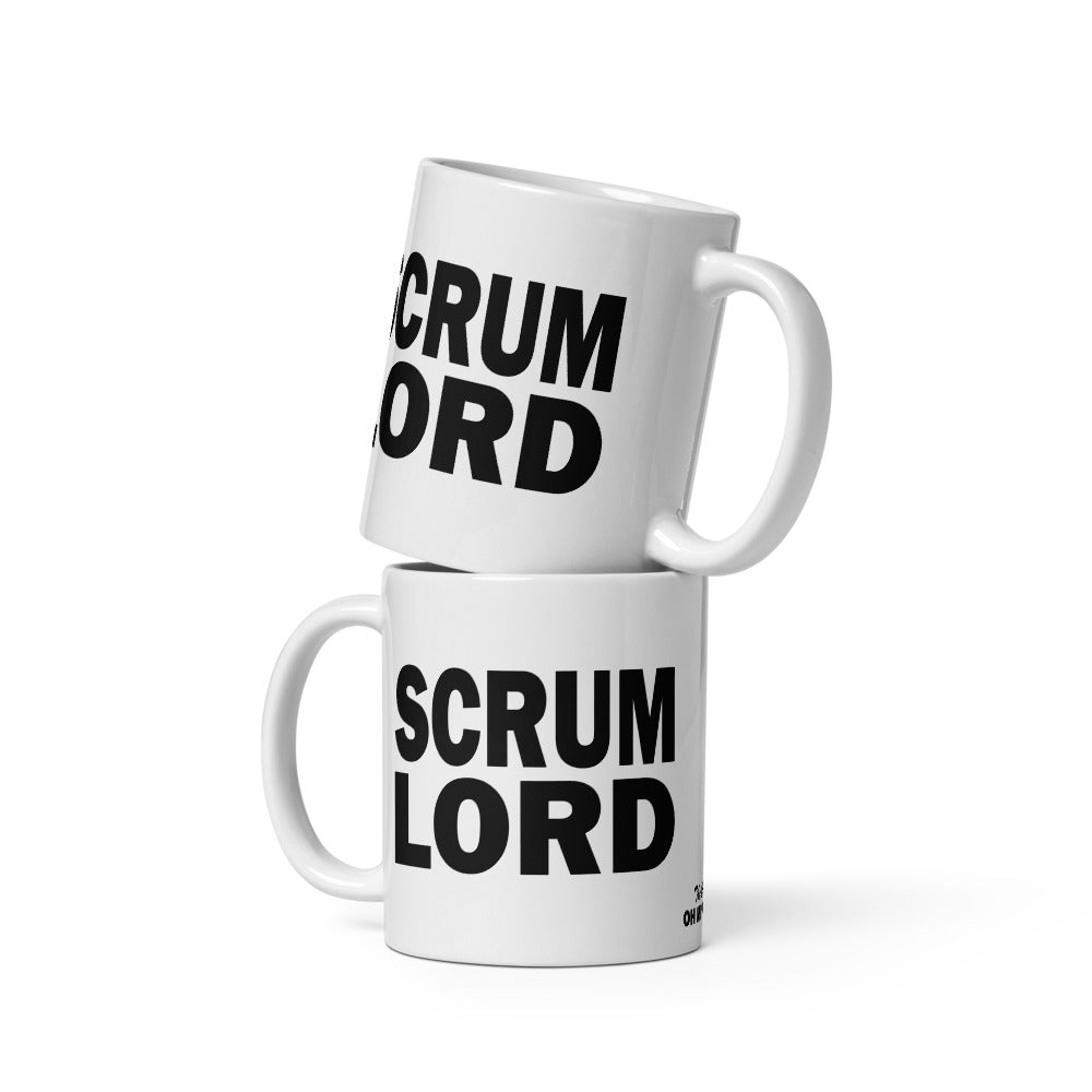 SCRUM LORD - 11 oz White Glossy Mug