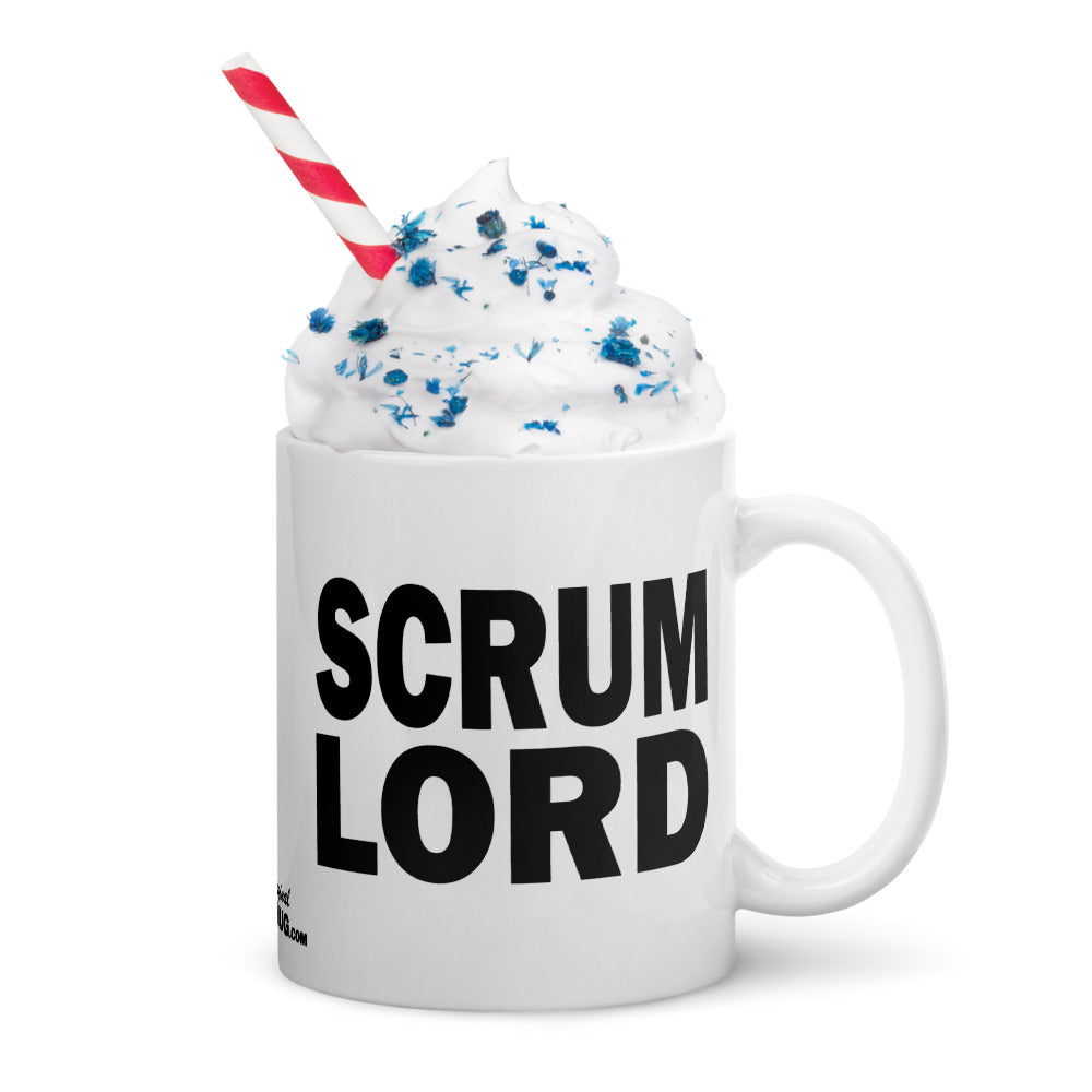 SCRUM LORD - 11 oz White Glossy Mug