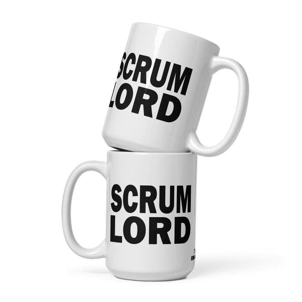 SCRUM LORD - 15 oz White Glossy Mug